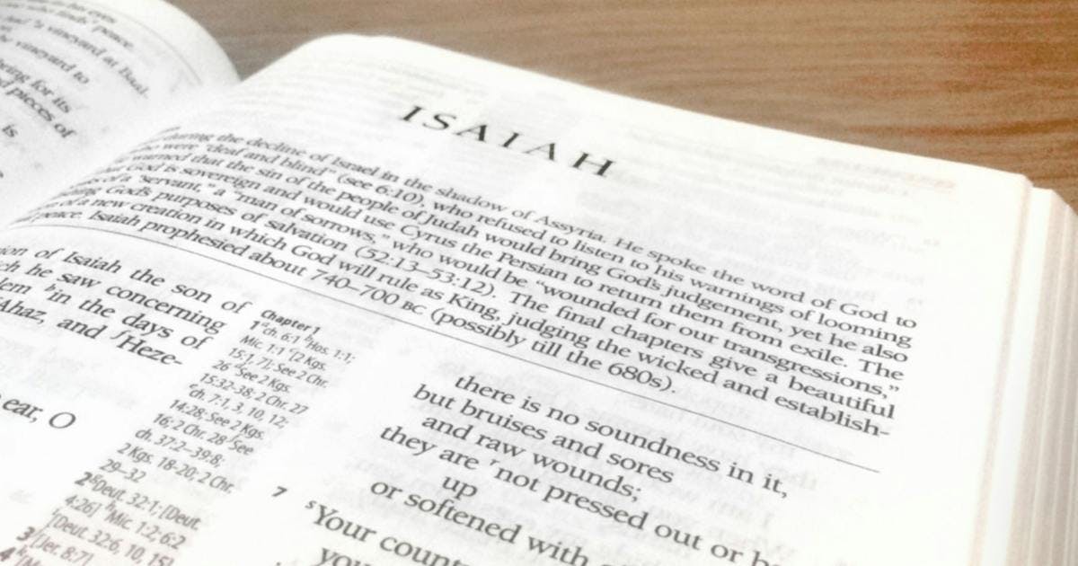 Isaiah bible
