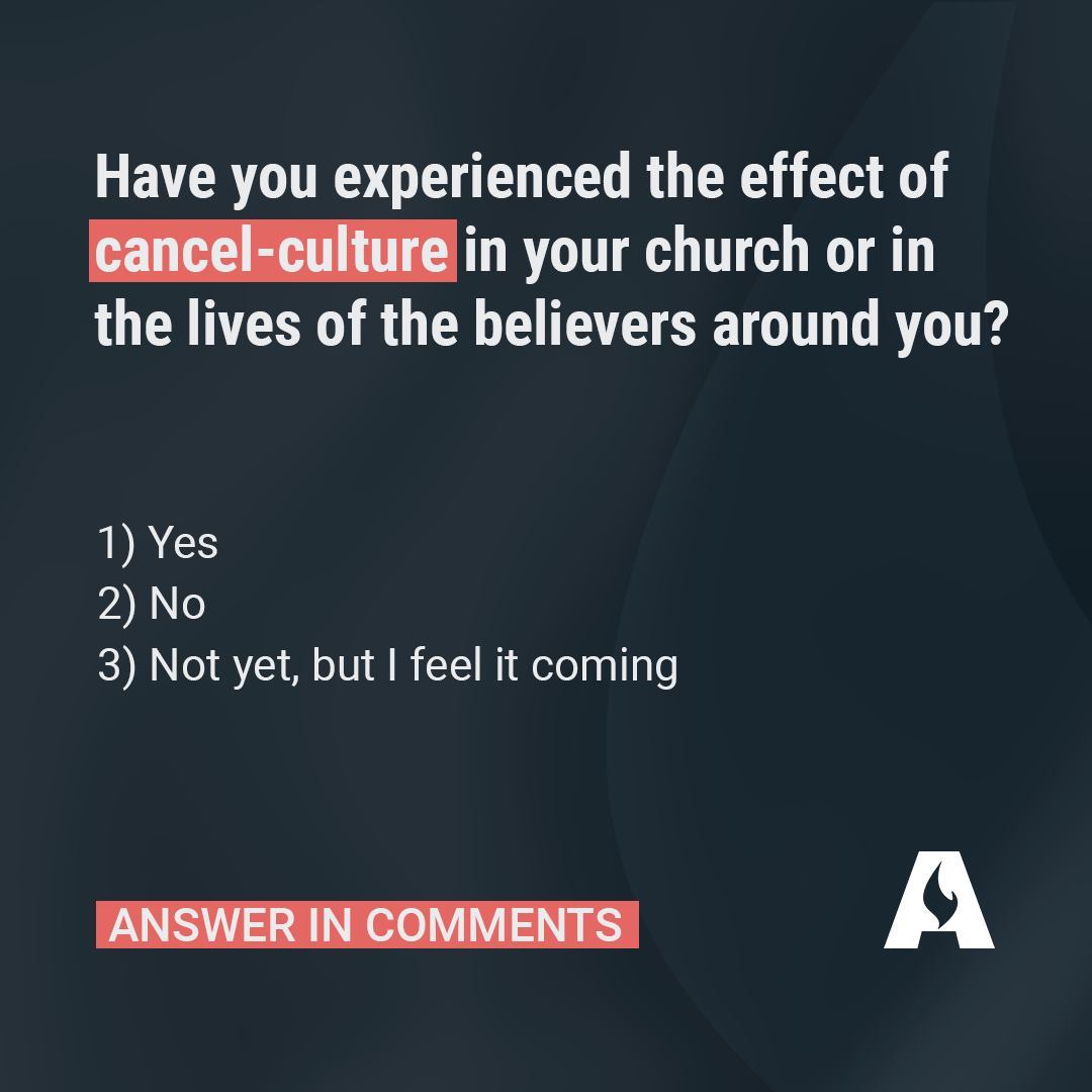Have you experienced the effect of cancel-culture in your church or in the lives of the believers around you? Share in the comments.#askdrbrown #drmichaelbrown #poll #questions #cancel #cancelculture
